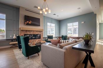Fireplace lounge
